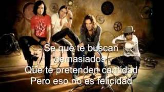 Mana - Clavado en un bar  (Lyrics)