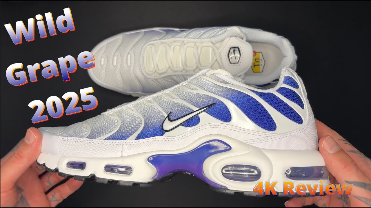 NIKE ☆ Air Max Plus ‘Wild Grape’ Nike Air Max Plus TN - Wild Grape 2025 ( 4K Detail Review