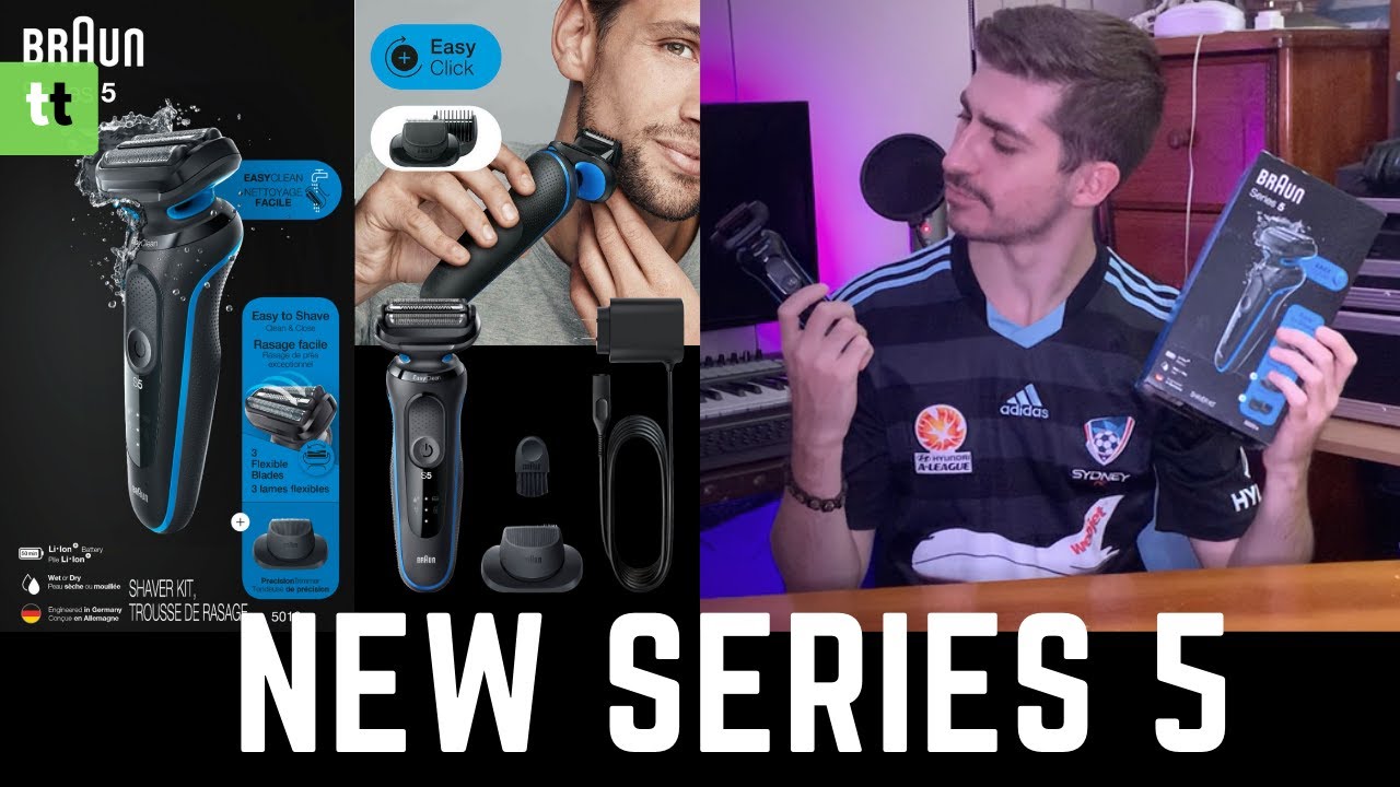 NEW Braun Series 5 Electric Shaver - Review & Unbox 