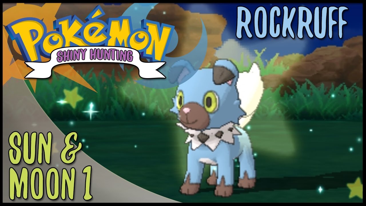 Sun & Moon Shiny Hunting 1: Shiny Rockruff, Completely Random Encounter