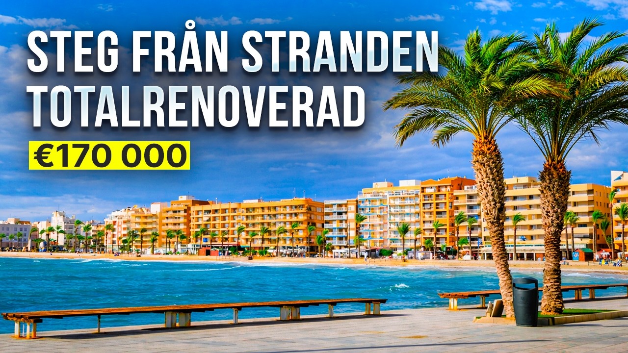 Från lokal till drömlägenhet 🔥 Totalrenoverad bostad nära Playa Los Locos