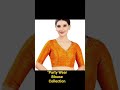 party wear blouse designs #shorts #shortsfeed #blousedesigns