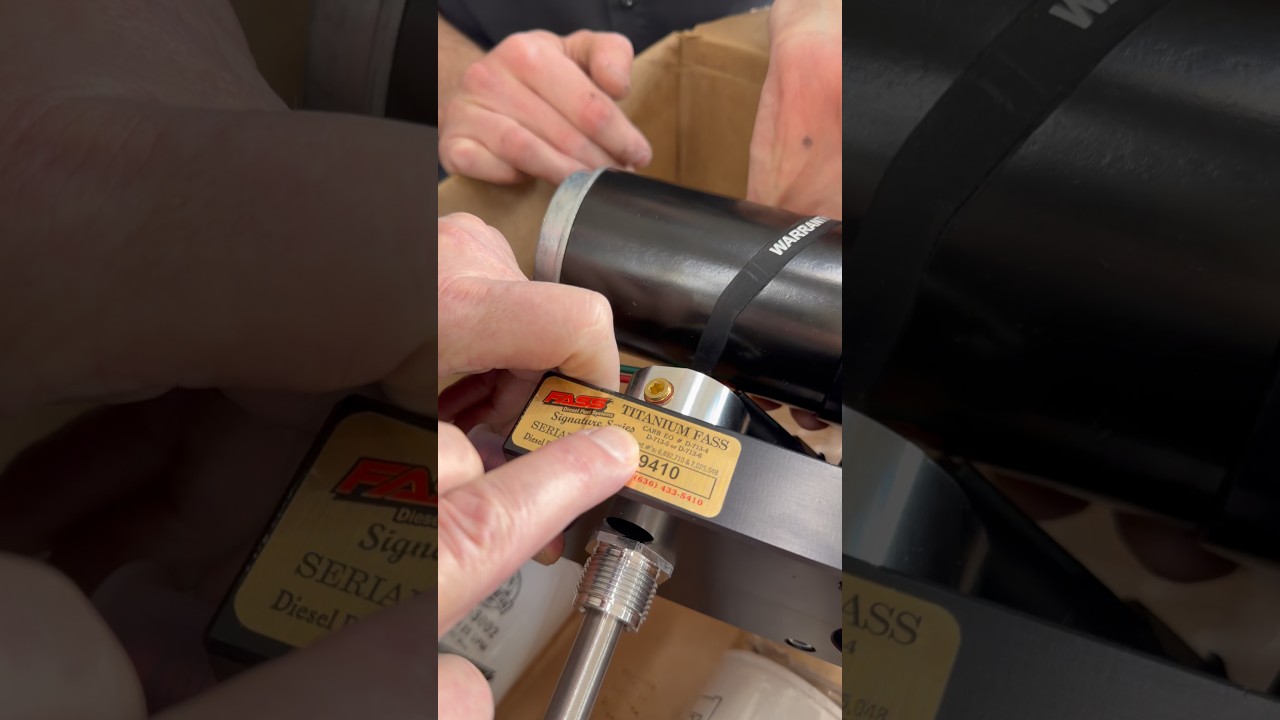 Diesel Cold Weather Help. We got the solution, FASS fuel filters and heaters