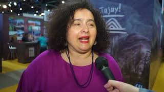 Directora de Desarrollo de Productos Turísticos, Sandra Nazar: Feria Internacional de Turismo