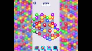 Hexa Away 🧩 Level 485 Walkthrough & Solution