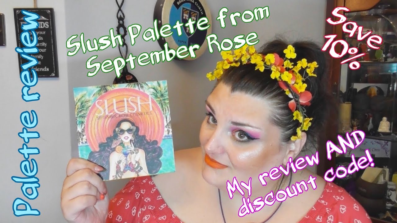 September Rose Slush Palette Review and Demo