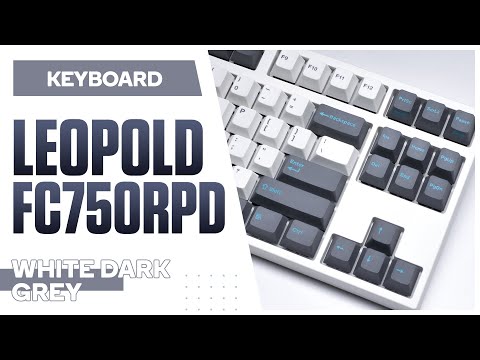 Video LEOPOLD FC750RPD WHITE DARK GREY | QUICK REVIEW - youtube