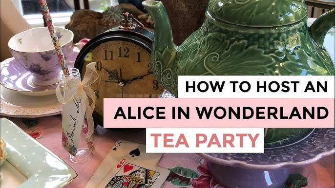 DIY Alice in Wonderland Party • My Nerd Nursery