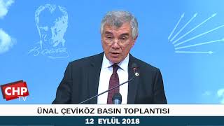 Download Ünal ÇevİkÖz Basin Toplantisi 12/09/2018 Video MP3 Ünal ÇevİkÖz Basin Toplantisi 12/09/2018