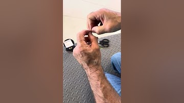 Paraglider fine trim tuning via line core inserts…