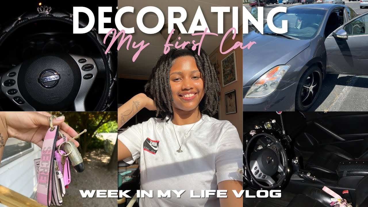 Decorate My FIRST Car With Me 2024 ☆ | Shein Car Finds + Weekly Vlog