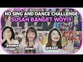 Nyanyi=Dihukum! Try Not to Sing Along KPOP songs Challenge || ft @USTADCHEN  & @Jinjuyaa : OfCOS TV