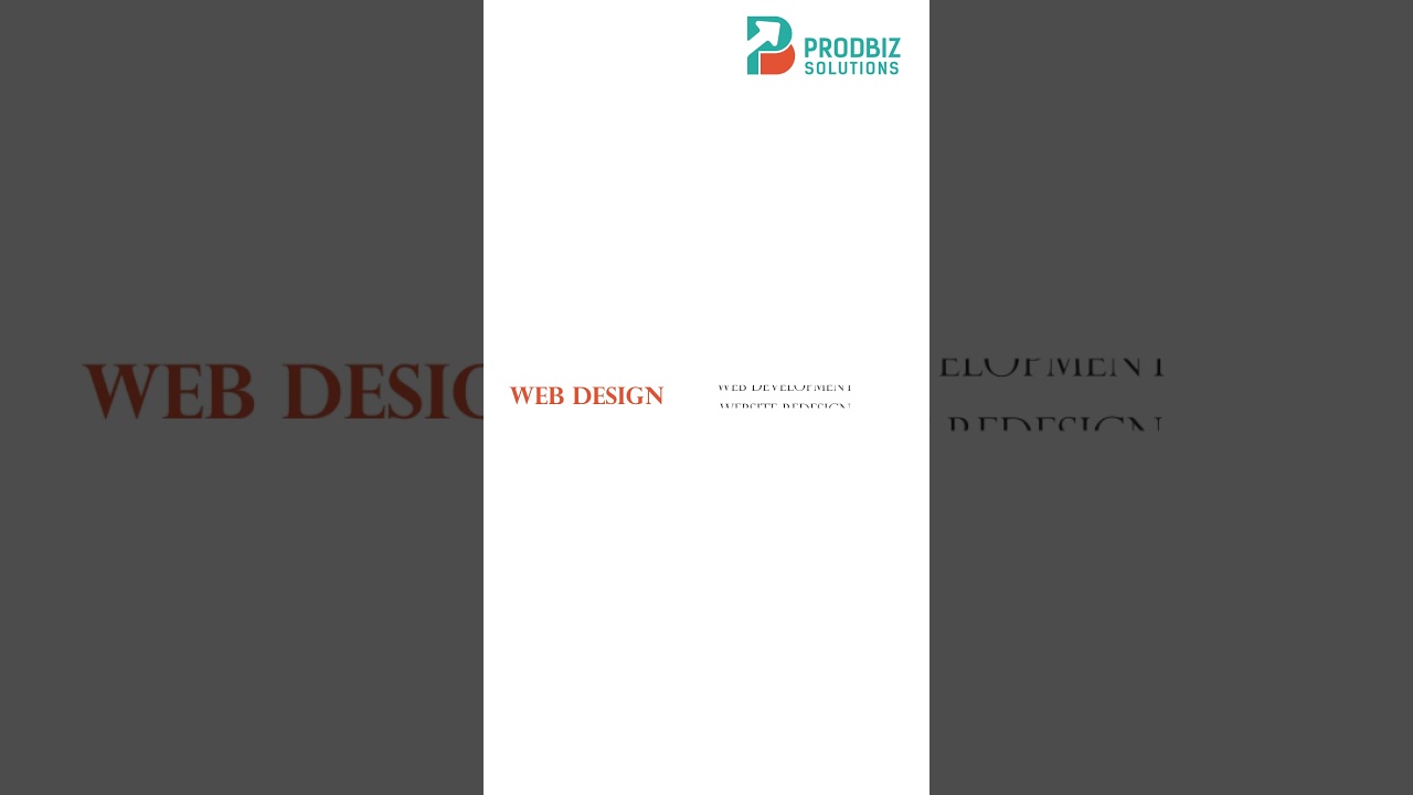 Looking for Web Design Services? | Prodbiz Solutions