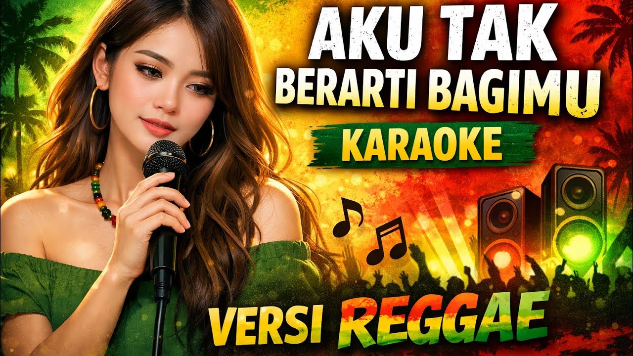 AKU TAK BERARTI BAGIMU - AZIZAH MAUMERE - KARAOKE - VERSI REGGAE - ARIYA COVER 