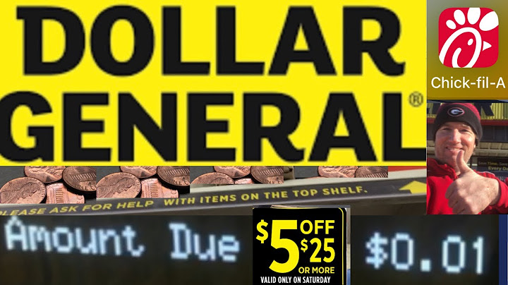 $0.01 Dollar General Penny Shopping & Free Chick-fil-A Deal #dollargeneralpennyshopping