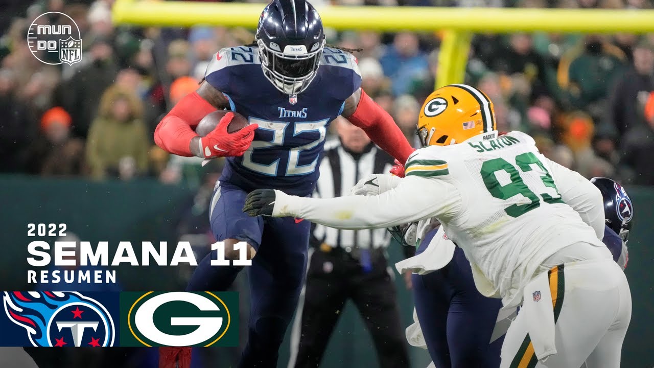Tennessee Titans vs. Green Bay Packers | Semana 11 NFL 2022 | Resumen ...