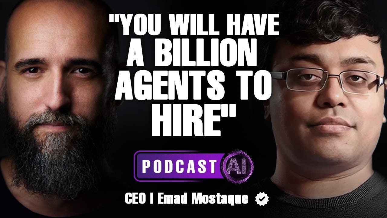 Emad Mostaque, creator of image AI 🤖 | 🎙️ Founder of Stability AI | AI Podcast 🟣