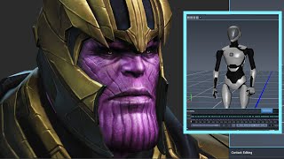 Celebrity Testing Perception Neuron Studio Mocap Suit Data in iClone with Thanos ~ CartWheel Motion Capture Wealth