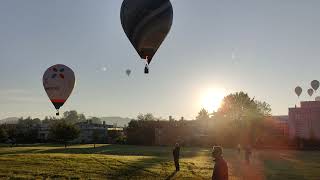 rasant unterwegs - ch meisterschaft heissluftballon in gossau