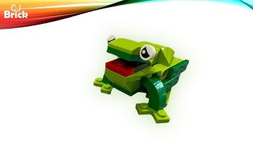 How to build a LEGO frog!!
