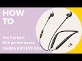 Беспроводные вакуумные наушники Jabra EVOLVE 65e MS