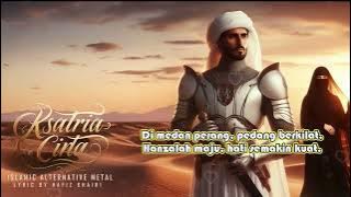 KSATRIA CINTA | ISLAMIC ALTERNATIVE METAL |  LYRIC VIDEO