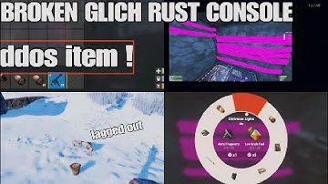 RUST CONSOLES MOST BROKEN GLITCH!
