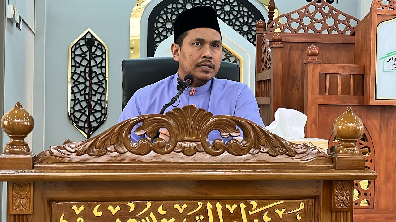 🔴 (((LIVE ))) 🔴 TAZKIRAH JUMAAT AL FADHIL USTAZ HAJI ZAKARIA BIN OTHMAN ...