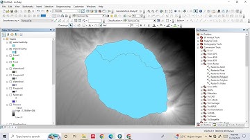 Tutorial "Mendelineasi Batas Daerah Tangkapan Air (DTA) / (DAS)" Melalui Aplikasi ArcGIS