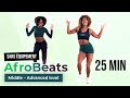 Afrobeats dance workout  part 3  advanced level  niveau confirm  no equipment 