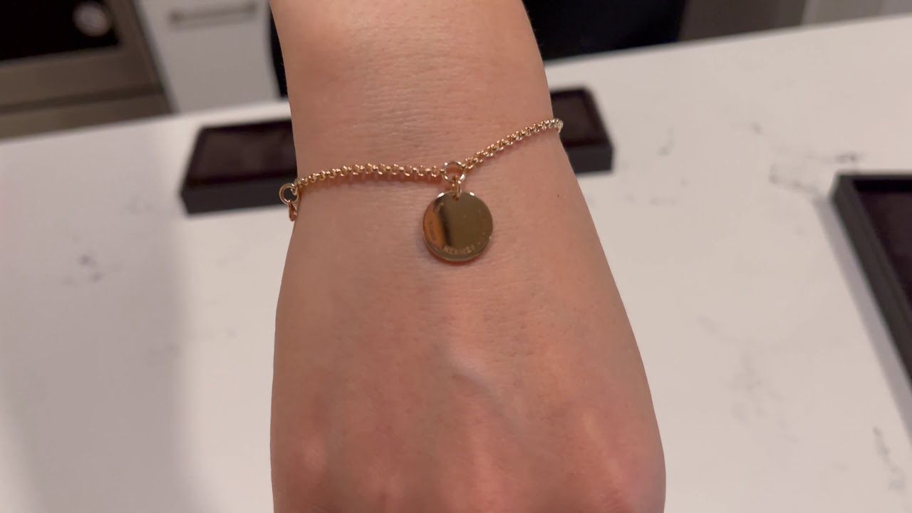 HERMES Ex-Libris petit modele エックス リブリ ブレスレット Hermès Ex-Libris Bracelet - YouTube