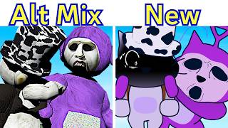 FNF Nocturnal Protocol ALT REMIX (Medium Effort Recreation) vs NEW SCRATCH (Myths of Tubbyland)
