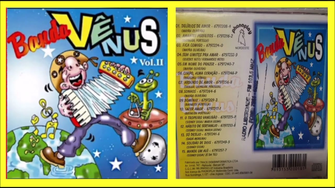 BANDA VENUS - VOL 02 - YouTube
