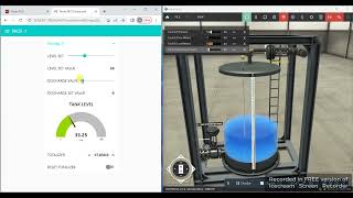 Tank Level Pid Control And Totalizer Tia Portal Node-Red Factory-Io