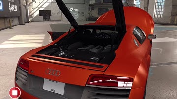 Audi R8 v10 showcase in CSR racing 2