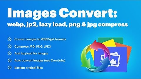 Opencart Images Convert: webp, jp2, lazy load, png & jpg compress, image sitemap