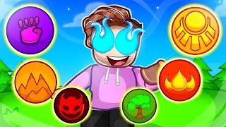 I Unlocked ALL POWERS In Roblox Elemental Tycoon!