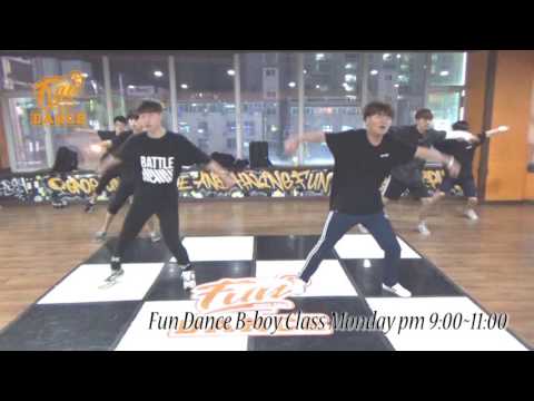 천안댄스학원 FUN DANCE B-BOY CLASS MONDAY PM 9:00~11:00