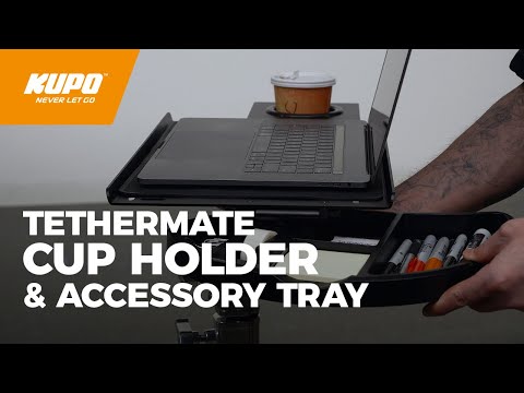 Kupo Tethermate Accessories | Cup Holder, Accessory Tray