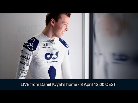 At Home with Daniil Kvyat!