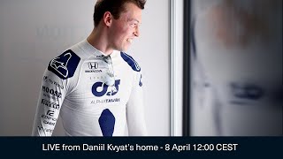 At Home with Daniil Kvyat!