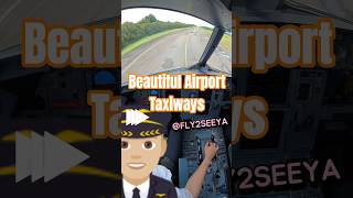 Beautiful Airport Taxiways #pilot #cockpit #flightdeck #airplane $airline #aviation #AirBus #산책