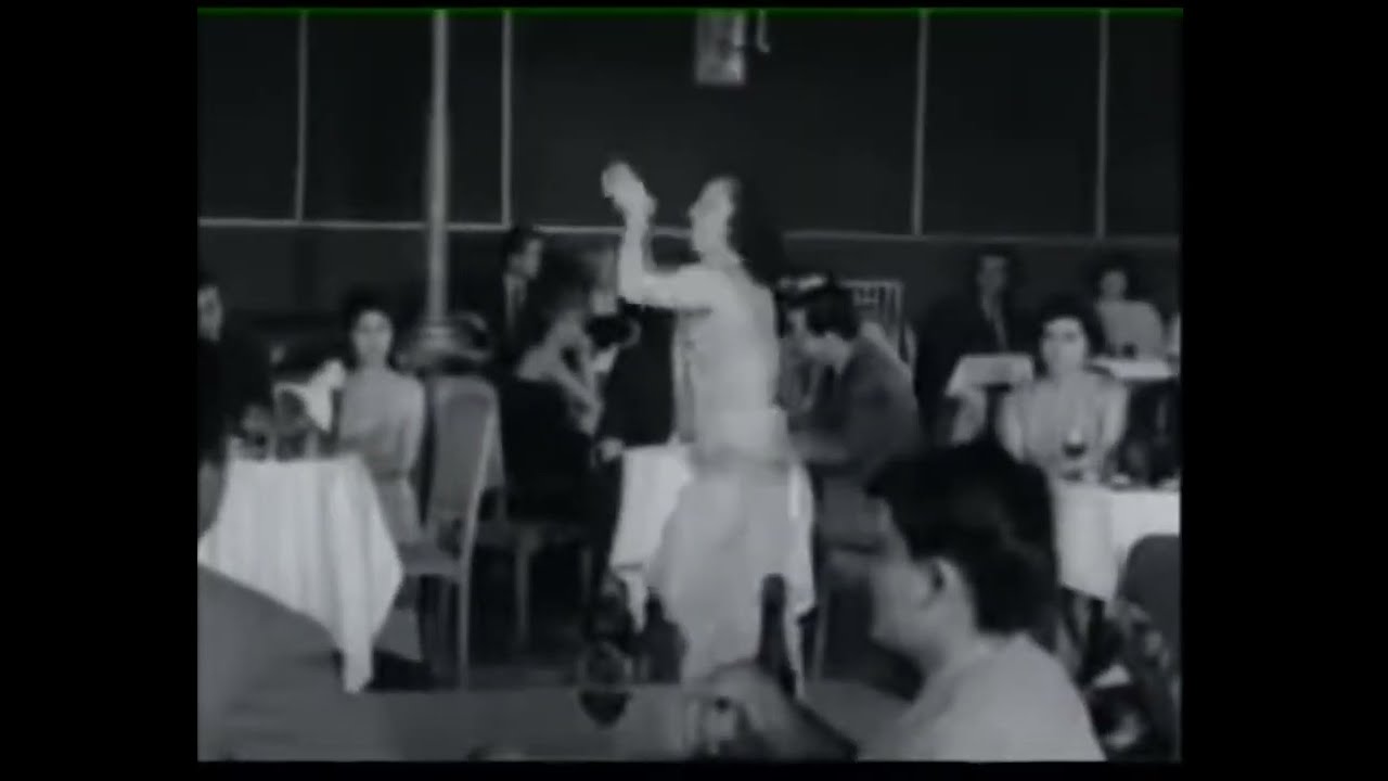 Rare 1955 Turkish Movie Belly Dance | Türkan Şamil in Hayatımı Mahveden Kadın