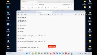 Module 1.3: IP Address Study (Class of IP Address, Subnetting & VLSM).
