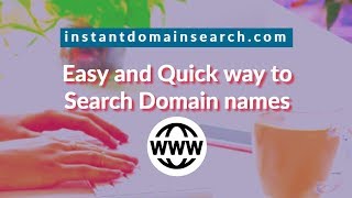Easy And Quick Way To Search Domain Names
