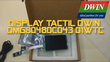 Display táctil Dwin dmg80480c043_01wtc primeros pasos