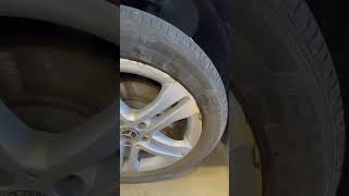 Tire versus curb #tires #caraccessory #automobile #carwheels #car #rims #mechanic