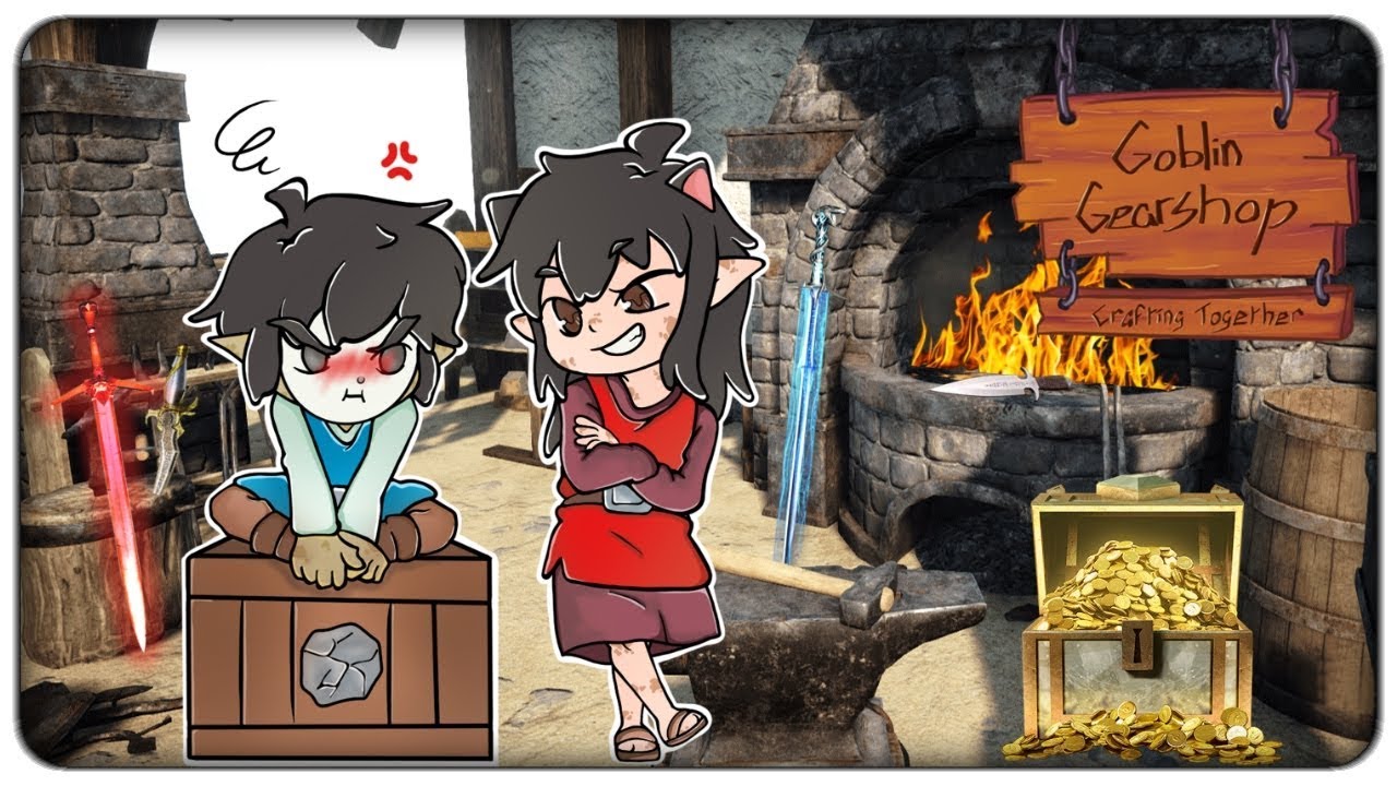 giochi uniti CRAFTIAMO LE ARMI PER LA GU3RRA DEI GOBLIN | Goblin Gearshop [ITA]