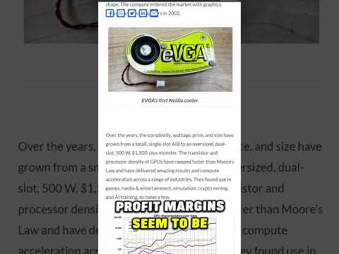 The SECRET To WHY EVGA Dropped Nvidia!? #shorts