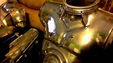 Chrome with some weathering removed.